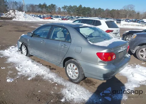 2004 Toyota Corolla Le из США, поврежденный, VIN 2T1BR38E24C293105